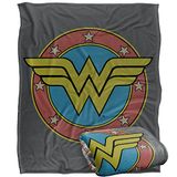WONDER WOMAN Silky Touch Super Zachte Sprei Deken 152 x 127 cm