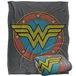 WONDER WOMAN Silky Touch Super Zachte Sprei Deken 152 x 127 cm