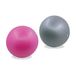 2 Sun & Sia 2 stuks yoga & fitness ballonnen, maat 25 cm, roze en grijs