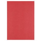 Florence Cardstock Linnenkarton A4-100 st. Knutselpapier met Linnenstructuur Poppy (Rood) 250 g