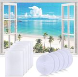Ixon BeiJingLiangPinJiaZuoKeJiWenHuaFaZhanYouXianGong Vliegenraam voor ramen, set van 5, op maat te snijden, 130 x 150 cm, zelfklevend, insectenbescherming, eenvoudig te installeren, hoge dichtheid, ideaal voor huis en tuin