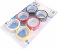 Satra pvc isolatietape 19mm x 5m | 6-delig