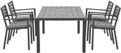 Garden Impressions Tuinmeubelen Oklahoma stoelen - 4 stuks - tuintafel Gosford