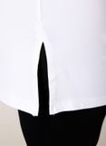 BASE LEVEL CURVY Abbigail Top - White - maat 0(46)