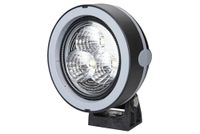 HELLA 1GM 996 136-501 LED-Werklamp - Mega Beam Gen. IV - 12/24V - 2500lm - Opbouw/Geschroefd - Staand - Omgevingsverlichting - Kabel: 2000mm - Stekker: open kabeleinden