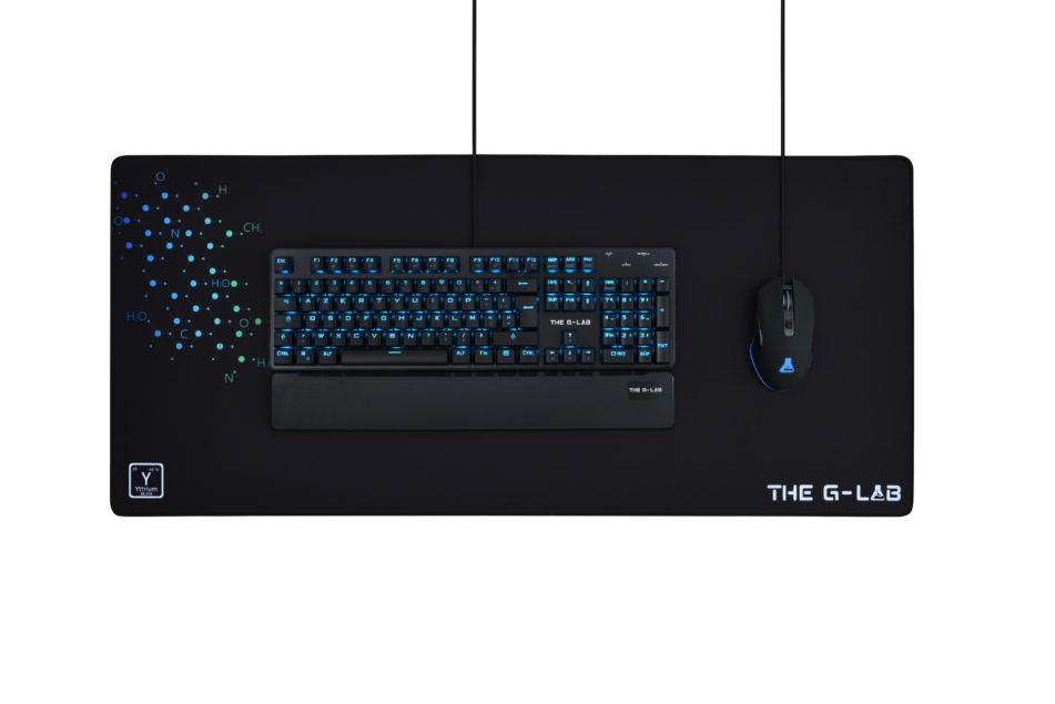 THE G-LAB Pad Yttrium - Muismat - Zwart
