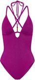 TRIUMPH Badpak ' Red Label Summer Sunset ' bessen / donkerroze