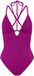 TRIUMPH Badpak ' Red Label Summer Sunset ' bessen / donkerroze