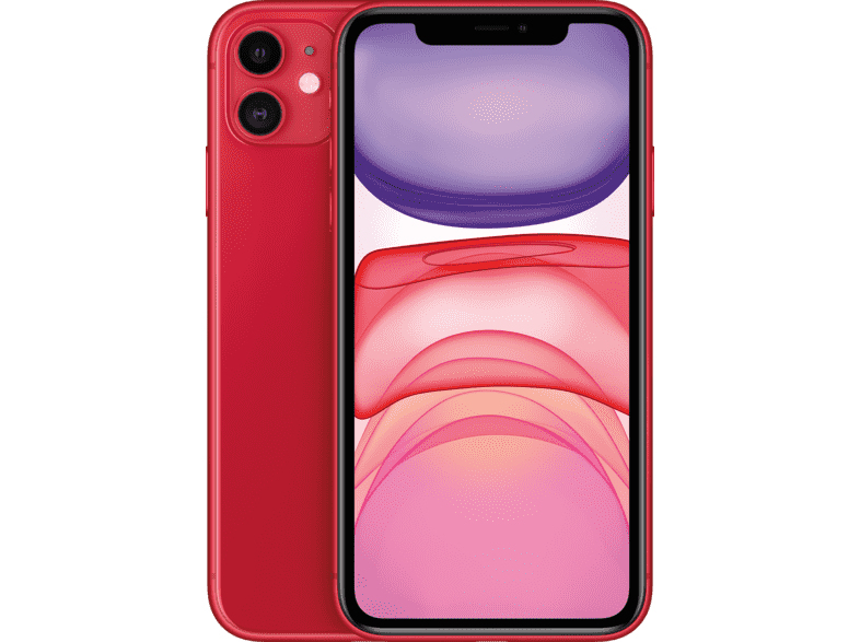 Forza Refurbished  Apple iPhone 11 64GB Red - Licht gebruikt / 64 GB / 