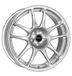 Borbet RS 7,5 x 18 ET 35 gatencirkel 4 x 98 boring 64 RS 75835098464,0BS, zilver glanzend aluminium velgen