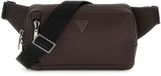 GUESS Gordeltas Torino Bumbag Dark Brown Donkerbruin