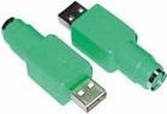 Microconnect USBAPS2F Kabeladapter Groen
