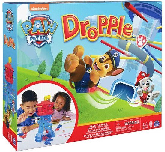 PAW Patrol - Dropple - Familiespel voor het hele gezin - 4+ jaar