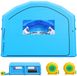StarTech Latios Opblaasbare spuitcabine auto - Autospuittent 7x4x2,75 m - Met 550W en 750W blowers - Actieve koolstoffiltratie - Transparant PVC raam - Voor auto en meubilair - Draagbaar - Blauw