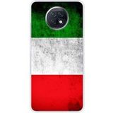Xiaomi Drapeau italie bedrukt siliconen hoesje compatibel met Redmi Note 9T 5G