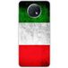 Xiaomi Drapeau italie bedrukt siliconen hoesje compatibel met Redmi Note 9T 5G