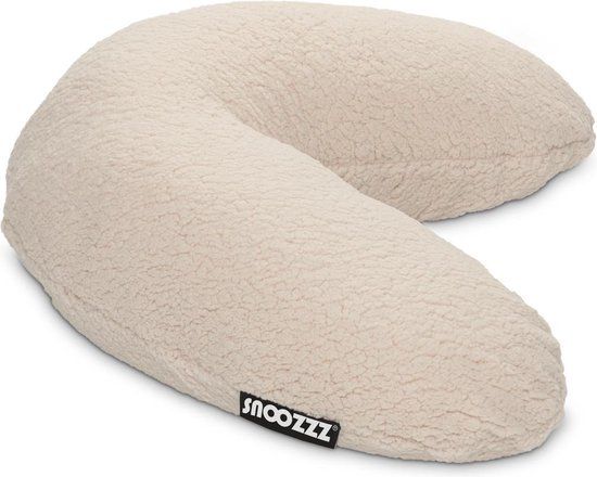 Snoozzz Voedingskussen Small 120cm - Teddy Naturel