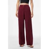 PIECES Wide Leg High Waist Casual Broek