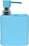 MSV Magalie Zeepdispenser – Blauw Kunststof – Vrijstaand – Modern