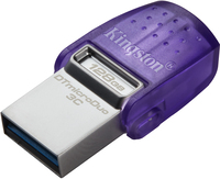 Kingston Technology 128GB DataTraveler microDuo 3C 200 MB/s dubbele USB-A + USB-C