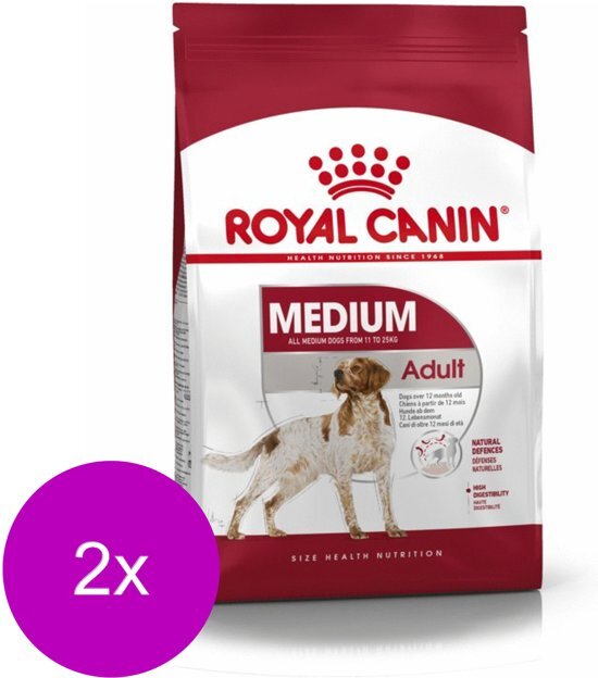 Royal Canin Shn Medium Adult - Hondenvoer - 2 x 4 kg