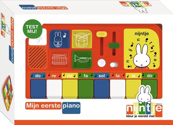 Nijntje - Mijn Eerste Piano - Oranje