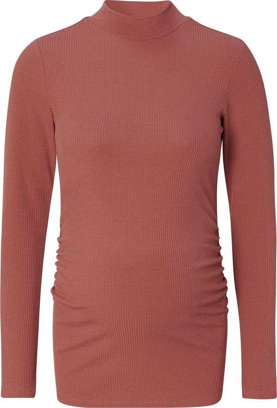 Noppies Top Sira Zwangerschap XXL - Sienna - Lange Mouw
