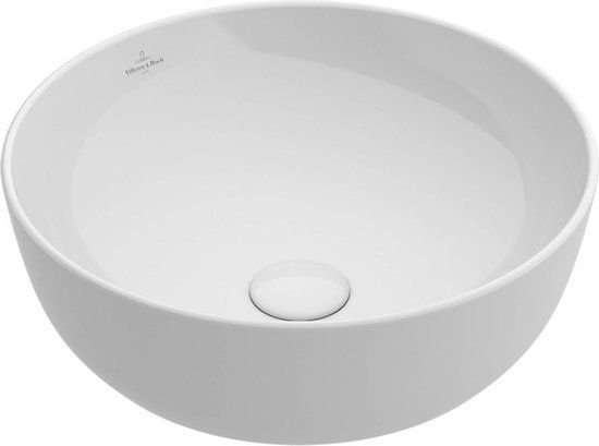 Villeroy & Boch Artis Opzetwastafel Rond Ø43cm Wit Alpin Glans