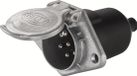 HELLA Stopcontact - 24V - 7-polig - platte aansluiting