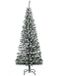 HOMCOM Kerstboom Kunststof, Staal Ø60 x 180H cm Groen