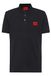 HUGO Dereso222 Poloshirt voor heren, Zwart001