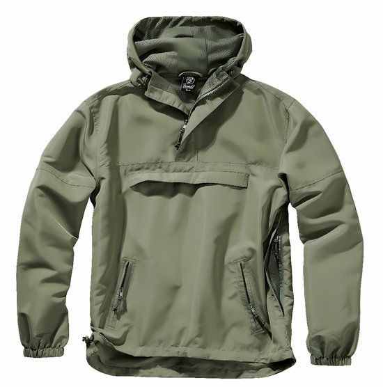Brandit Summer Pullover Jas - 4XL - Groen