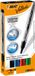 Velleda BIC Velleda Whiteboardmarker Liquid Ink Pocket doos van 4 stuks in geassorteerde kleuren