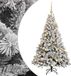 vidaXL Sapin de Noël artificiel avec boules 150 cm 150 LED Blanc chaud
