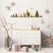 Ambiance Sticker Kerstmis Merry Christmas zelfklevende stickers Kerstmis decoratie feestjes voor slaapkamer en woonkamer kerstfries design - H50 x L160 cm