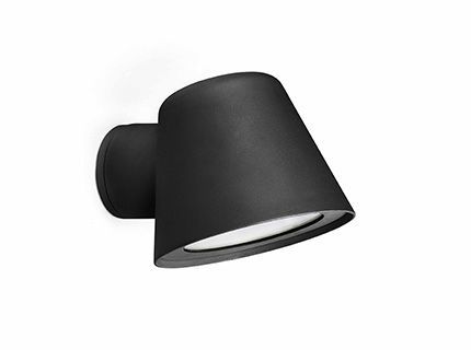 Faro Barcelona Gina Wandlamp GU10 - Zwart - IP44