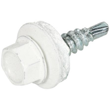 Dak&Gevel Profielplaatschroef Vz 6K Wit Ral9010 4.8X20 | 50 stuks