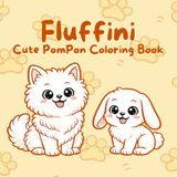 Fluffini: Cute PomPon Coloring Book