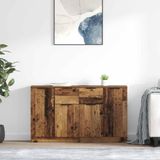 vidaXL Dressoirs, 2 stuks, gerecycled hout, 60 x 30 x 70 cm, houtvezel