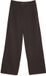 Vero Moda Broek met wijde pijpen VMEDA Mid waist Broek Chocolate Torte