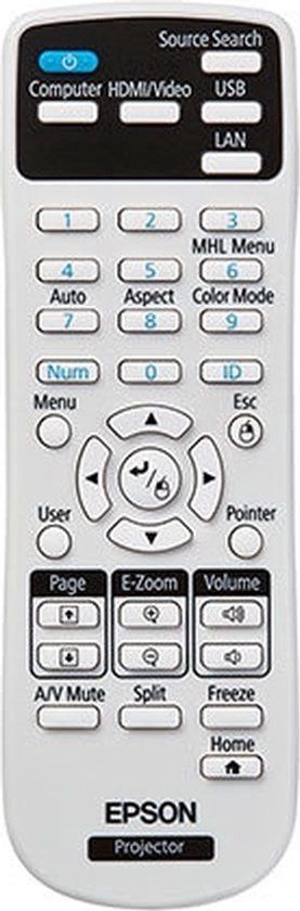 Epson 2181788 afstandsbediening IR Draadloos Projector Drukknopen