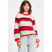 POM Amsterdam Pull - Rayures brossées Vert