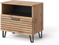 Vicco Amber Nachtkastje – 60 x 58 cm Eiken Wotan