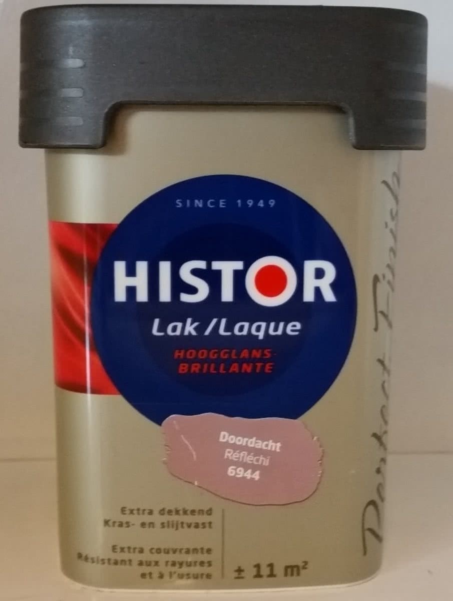 Histor Perfect Finish Lak Hoogglans 0 75 liter - Doordacht