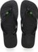 Havaianas Brasil Tongs - Noir/Noir Noir - Taille 35/36