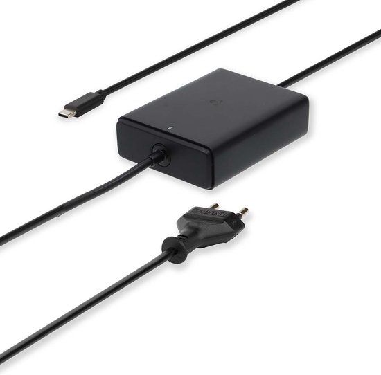 Nedis Notebook Adapter - GaN - 45W - USB-C - Black