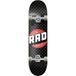 RAD Checkers Progressive skateboard voor volwassenen, uniseks, zwart/grijs, 20 cm