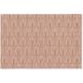Tapis de sol Saumon - Motif Géométrique 180x120 cm