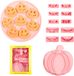 oCreon Halloween Halloween koekjesuitstekers set - 3D plastic Halloween koekjesuitstekers