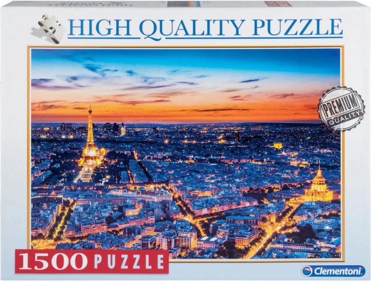 Clementoni High Quality puzzel - Parijs - 1500 stukjes